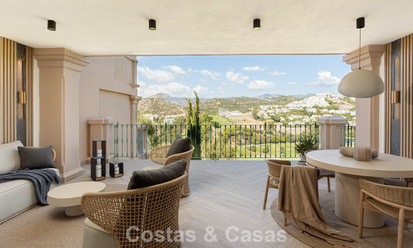 Modernized semi-detached house with panoramic views for sale in the hills of Marbella - Benahavís 807611