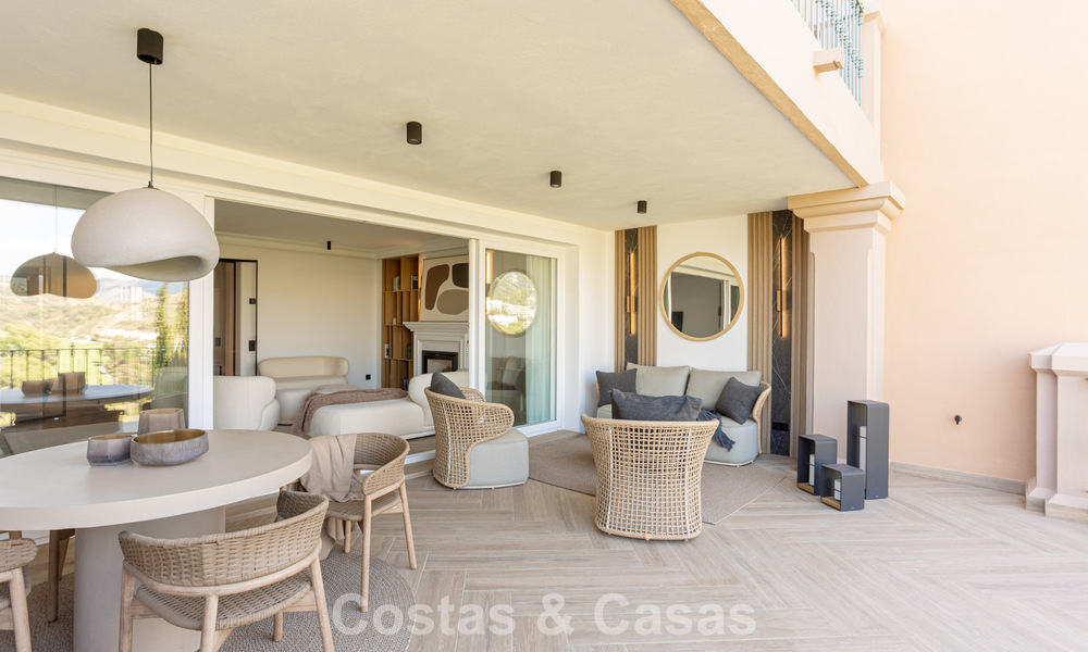 Modernized semi-detached house with panoramic views for sale in the hills of Marbella - Benahavís 807616