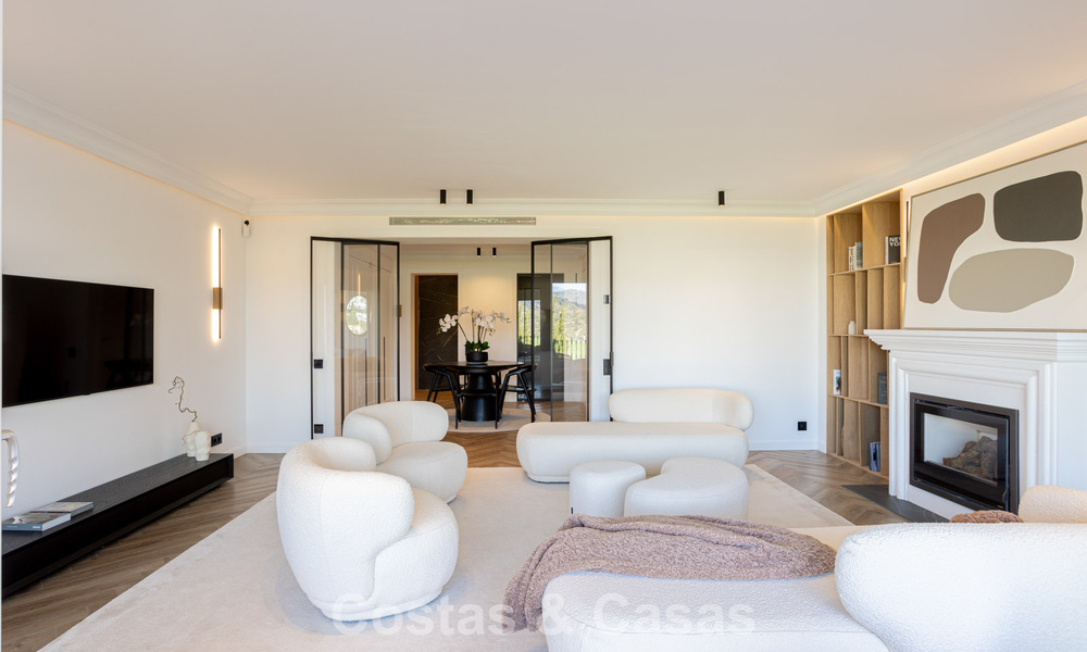 Modernized semi-detached house with panoramic views for sale in the hills of Marbella - Benahavís 807622