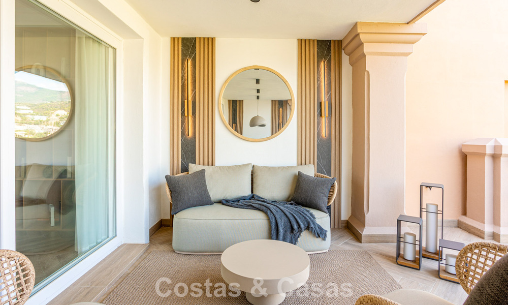Modernized semi-detached house with panoramic views for sale in the hills of Marbella - Benahavís 807629