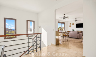 Mediterranean villa with superb golf and sea views for sale in Los Arqueros, Marbella - Benahavís 807773 