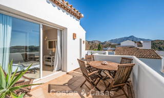 Stunning penthouse with renovation potential for sale with golf and sea views in La Quinta, Marbella - Benahavís 807690 