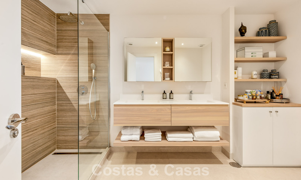 Single-story luxury villa with Spanish boutique-style architecture for sale in Sierra Blanca on Marbella’s Golden Mile 807641