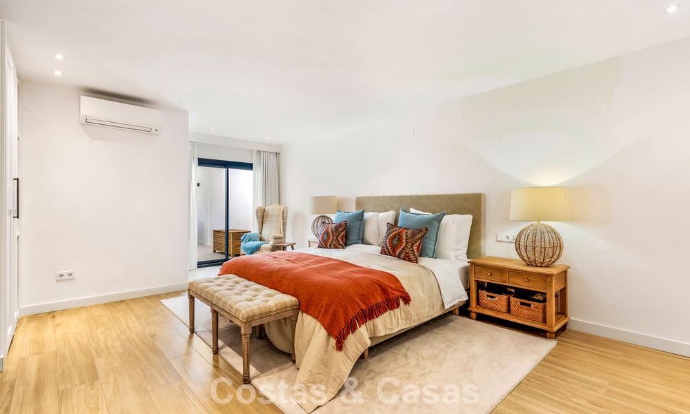 Single-story luxury villa with Spanish boutique-style architecture for sale in Sierra Blanca on Marbella’s Golden Mile 807647