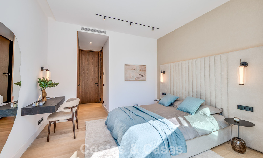 Exclusive modern new-build villa with panoramic views for sale on Marbella’s renowned Golden Mile 807847