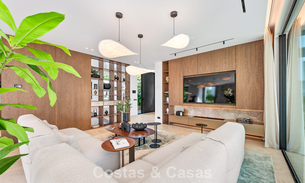 Exclusive modern new-build villa with panoramic views for sale on Marbella’s renowned Golden Mile 807888