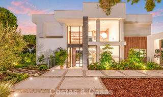 Exclusive modern new-build villa with panoramic views for sale on Marbella’s renowned Golden Mile 807940 
