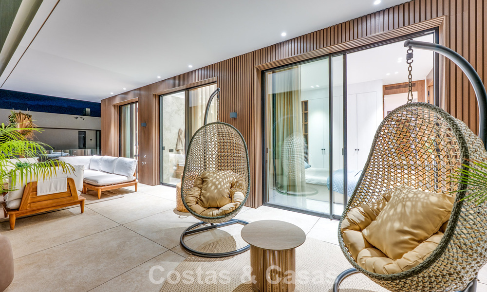 Exclusive modern new-build villa with panoramic views for sale on Marbella’s renowned Golden Mile 807949