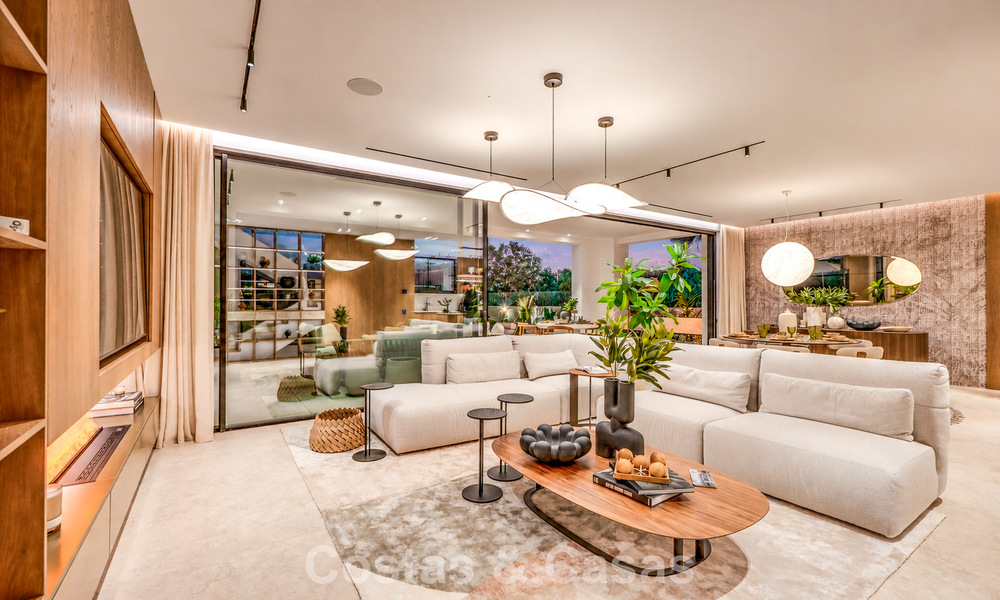 Exclusive modern new-build villa with panoramic views for sale on Marbella’s renowned Golden Mile 807957