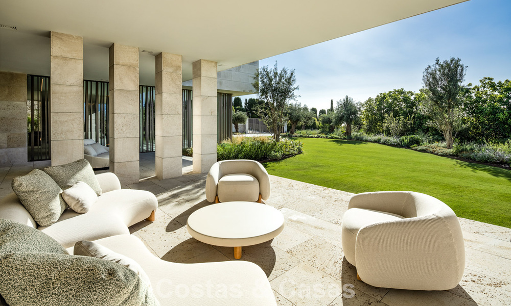 Cutting-edge new-build villa for sale with spectacular panoramic views in La Reserva Club, Sotogrande, Costa del Sol 807895