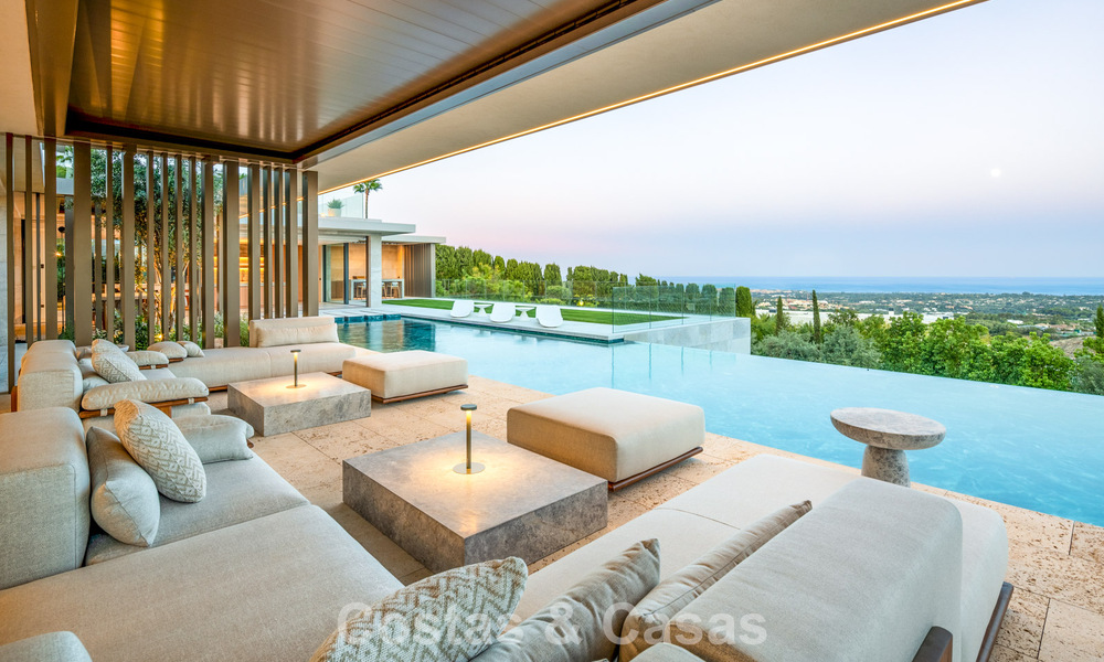 Cutting-edge new-build villa for sale with spectacular panoramic views in La Reserva Club, Sotogrande, Costa del Sol 807911