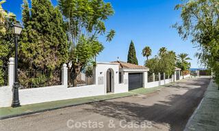 Modernised villa with contemporary mediterranean architecture for sale in Nueva Andalucía’s Golf Valley, Marbella 807962 