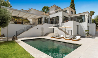 Modernised villa with contemporary mediterranean architecture for sale in Nueva Andalucía’s Golf Valley, Marbella 807965 