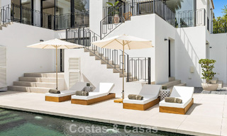 Modernised villa with contemporary mediterranean architecture for sale in Nueva Andalucía’s Golf Valley, Marbella 807967 