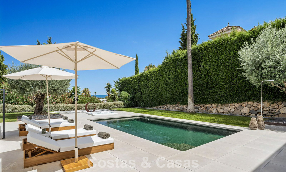Modernised villa with contemporary mediterranean architecture for sale in Nueva Andalucía’s Golf Valley, Marbella 807969