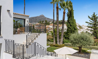 Modernised villa with contemporary mediterranean architecture for sale in Nueva Andalucía’s Golf Valley, Marbella 807972 