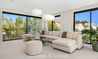 Modernised villa with contemporary mediterranean architecture for sale in Nueva Andalucía’s Golf Valley, Marbella 807975 
