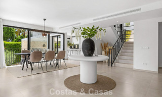 Modernised villa with contemporary mediterranean architecture for sale in Nueva Andalucía’s Golf Valley, Marbella 807978 