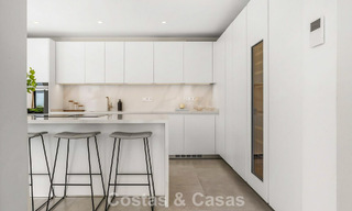 Modernised villa with contemporary mediterranean architecture for sale in Nueva Andalucía’s Golf Valley, Marbella 807980 
