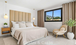 Modernised villa with contemporary mediterranean architecture for sale in Nueva Andalucía’s Golf Valley, Marbella 807988 