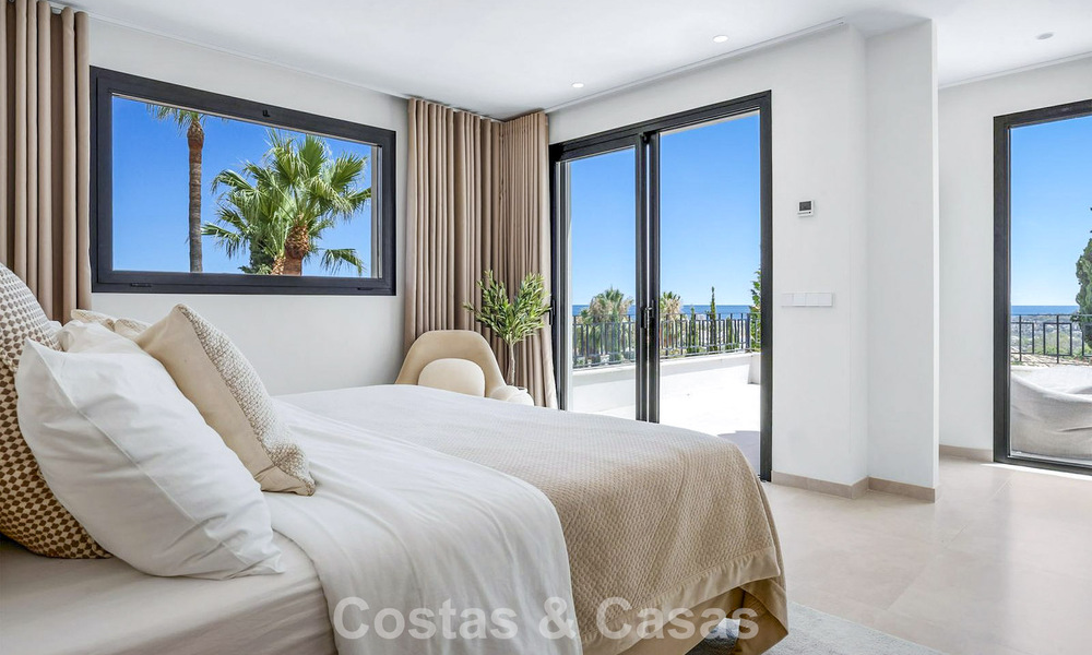 Modernised villa with contemporary mediterranean architecture for sale in Nueva Andalucía’s Golf Valley, Marbella 807989