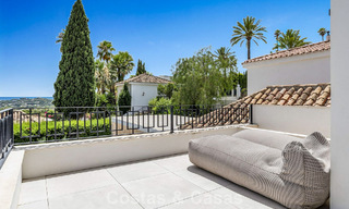 Modernised villa with contemporary mediterranean architecture for sale in Nueva Andalucía’s Golf Valley, Marbella 807991 