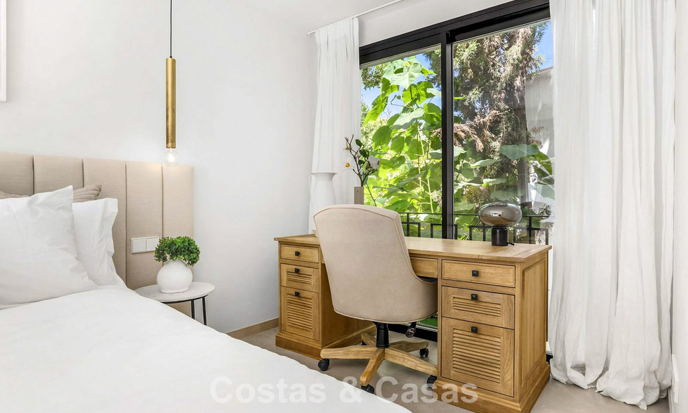 Modernised villa with contemporary mediterranean architecture for sale in Nueva Andalucía’s Golf Valley, Marbella 807996