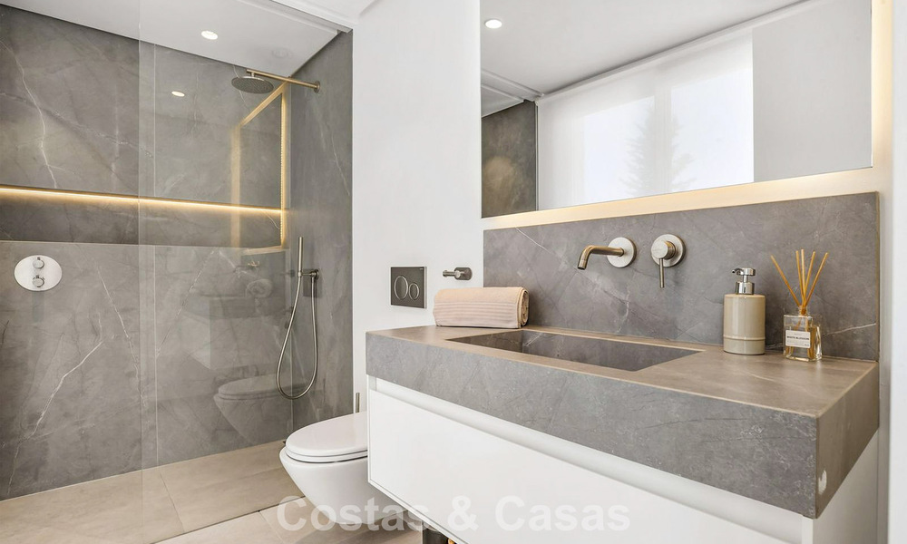 Modernised villa with contemporary mediterranean architecture for sale in Nueva Andalucía’s Golf Valley, Marbella 808003