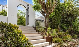 Modernised villa with contemporary mediterranean architecture for sale in Nueva Andalucía’s Golf Valley, Marbella 808014 