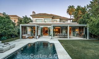 Mediterranean luxury villa with French-inspired interiors for sale in the heart of Nueva Andalucia, Marbella 808027 