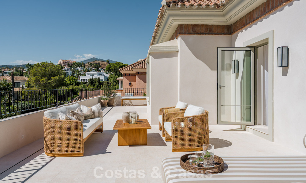 Mediterranean luxury villa with French-inspired interiors for sale in the heart of Nueva Andalucia, Marbella 808044