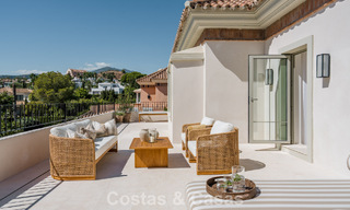 Mediterranean luxury villa with French-inspired interiors for sale in the heart of Nueva Andalucia, Marbella 808044 