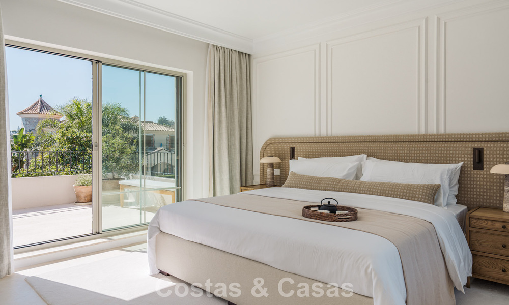 Mediterranean luxury villa with French-inspired interiors for sale in the heart of Nueva Andalucia, Marbella 808046