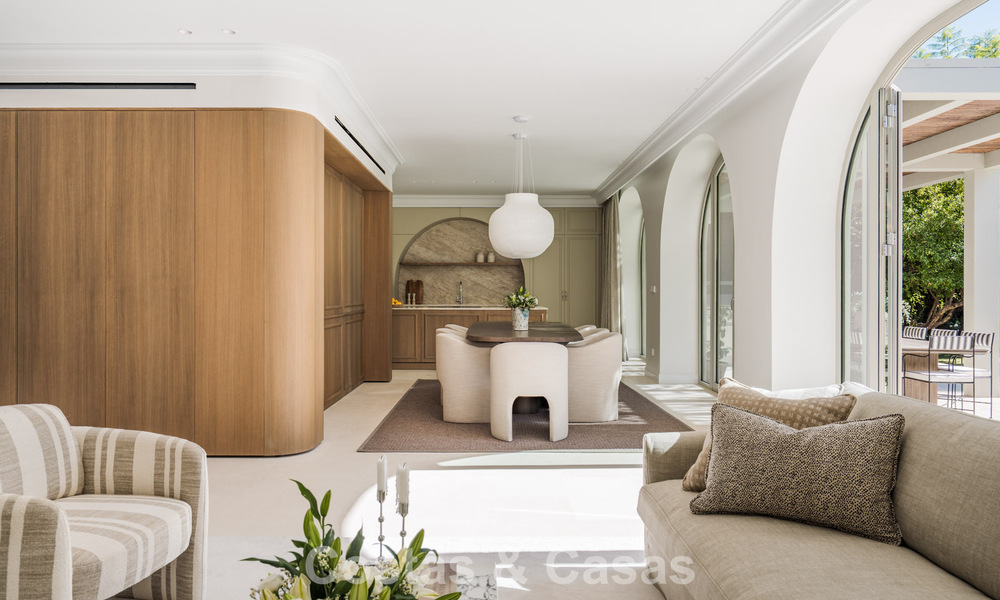 Mediterranean luxury villa with French-inspired interiors for sale in the heart of Nueva Andalucia, Marbella 808053