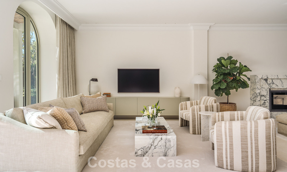 Mediterranean luxury villa with French-inspired interiors for sale in the heart of Nueva Andalucia, Marbella 808056