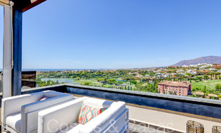 Contemporary golf apartments for sale in Hoyo 19, within a 5-star golf resort, New Golden Mile, Marbella - Benahavís 807494 