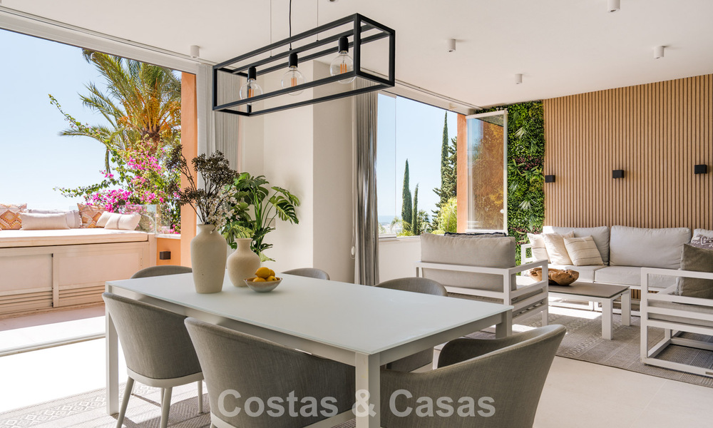 Luxury duplex penthouse with panoramic views for sale in Nueva Andalucía’s golf valley, Marbella 808061