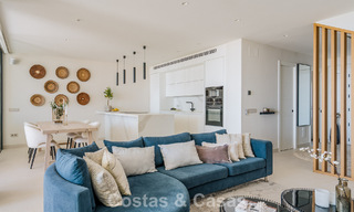 Luxury duplex penthouse with panoramic views for sale in Nueva Andalucía’s golf valley, Marbella 808063 