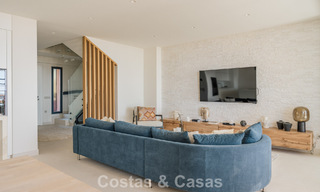 Luxury duplex penthouse with panoramic views for sale in Nueva Andalucía’s golf valley, Marbella 808065 