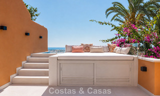 Luxury duplex penthouse with panoramic views for sale in Nueva Andalucía’s golf valley, Marbella 808066 