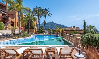 Luxury duplex penthouse with panoramic views for sale in Nueva Andalucía’s golf valley, Marbella 808067 