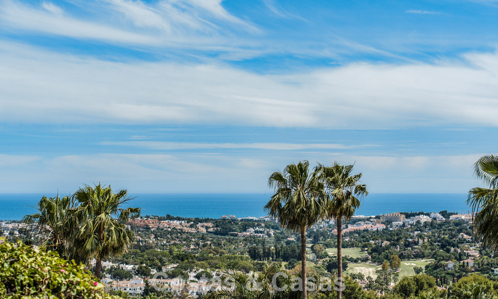 Luxury duplex penthouse with panoramic views for sale in Nueva Andalucía’s golf valley, Marbella 808069