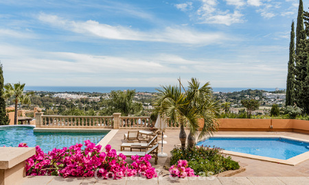 Luxury duplex penthouse with panoramic views for sale in Nueva Andalucía’s golf valley, Marbella 808071