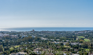 Luxury duplex penthouse with panoramic views for sale in Nueva Andalucía’s golf valley, Marbella 808072 
