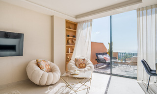 Luxury duplex penthouse with panoramic views for sale in Nueva Andalucía’s golf valley, Marbella 808075 