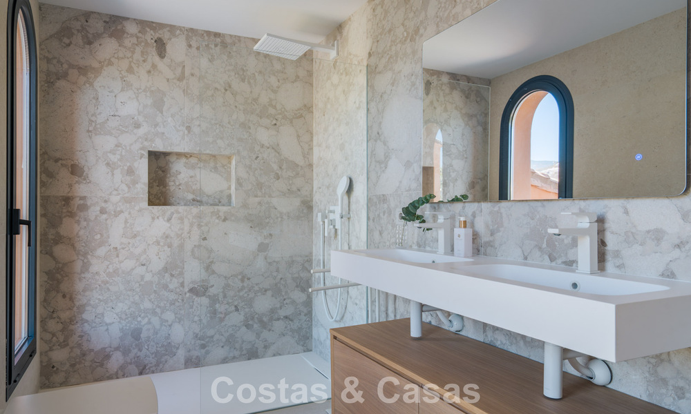 Luxury duplex penthouse with panoramic views for sale in Nueva Andalucía’s golf valley, Marbella 808091