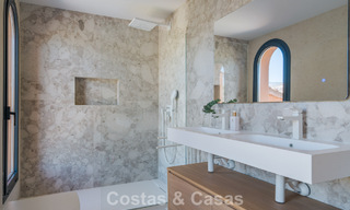 Luxury duplex penthouse with panoramic views for sale in Nueva Andalucía’s golf valley, Marbella 808091 