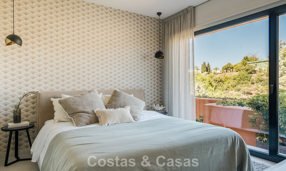Luxury duplex penthouse with panoramic views for sale in Nueva Andalucía’s golf valley, Marbella 808093