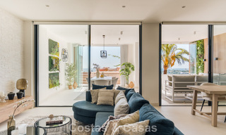 Luxury duplex penthouse with panoramic views for sale in Nueva Andalucía’s golf valley, Marbella 808096 