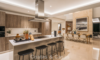 Contemporary luxury villa with minimalist design for sale in Nueva Andalucía, Marbella 808130 